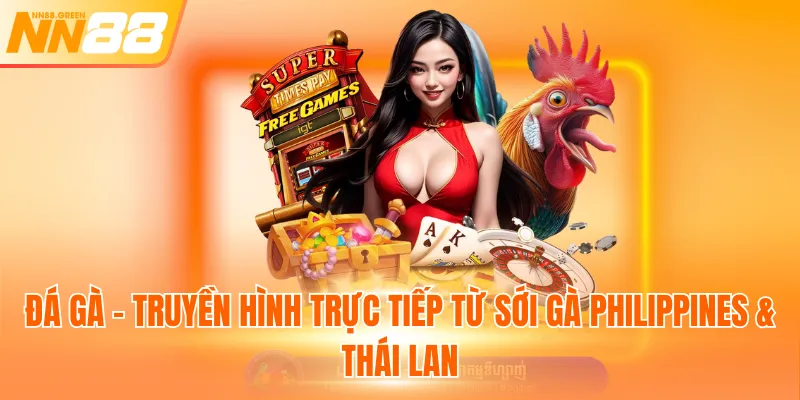 Đá Gà – Truyền hình trực tiếp từ sới gà Philippines và Thái Lan
